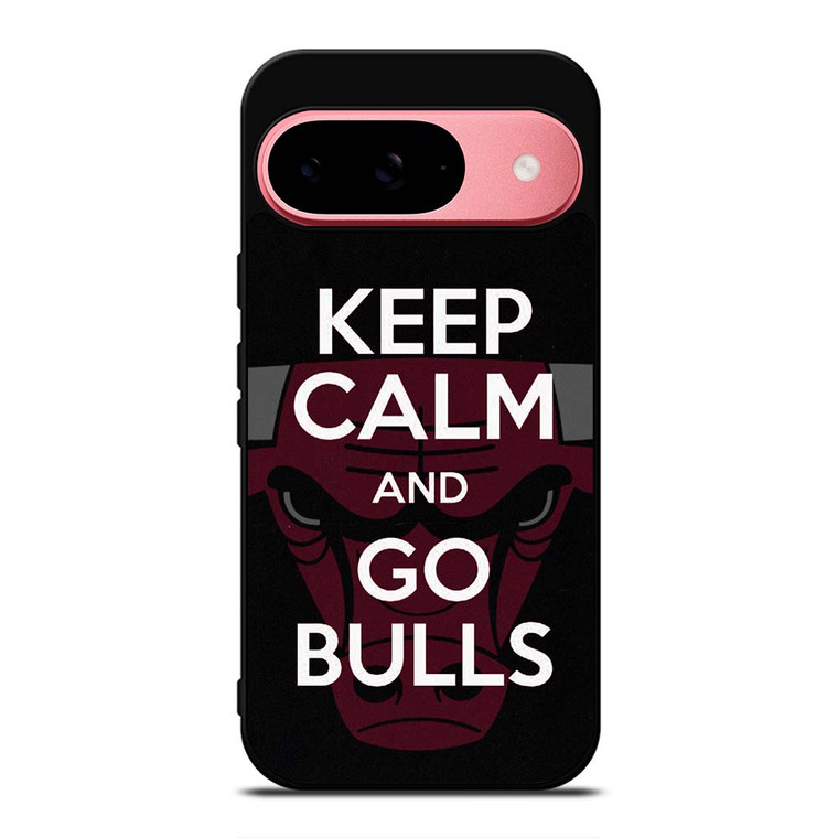 KEEP CALM AND GO CHICAGO BULLS Google Pixel 9 Case Cover