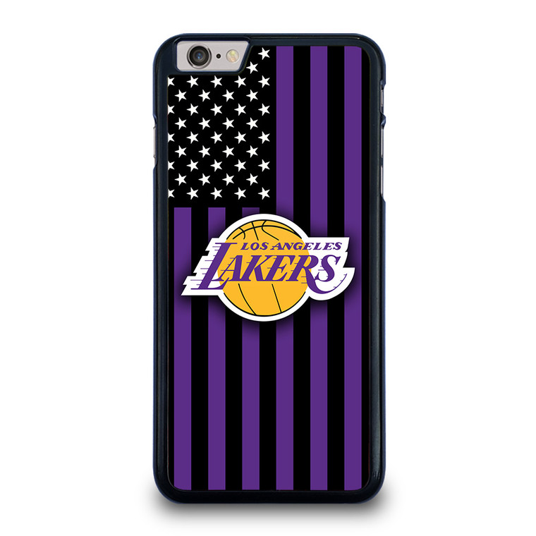 LOS ANGELES LAKERS NBA USA FLAG iPhone 6 / 6S Plus Case Cover