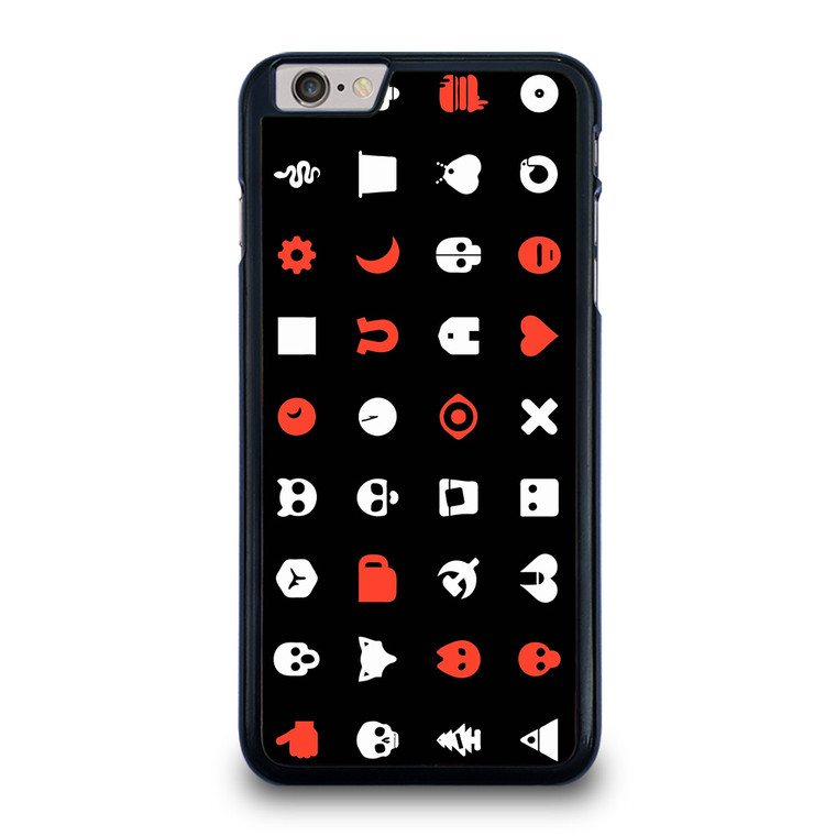 LOVE DEATH AND ROBOTS PATTERN iPhone 6 / 6S Plus Case Cover