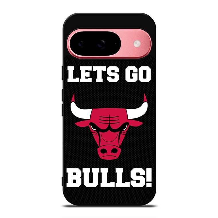 LETS GO CHICAGO BULLS NBA BASKETBALL Google Pixel 9 Case Cover