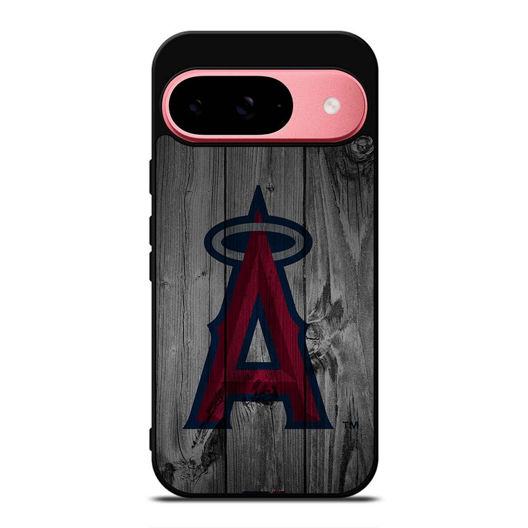 LOS ANGELES ANGELS BASEBALL MLB WOOD LOGO Google Pixel 9 Case Cover