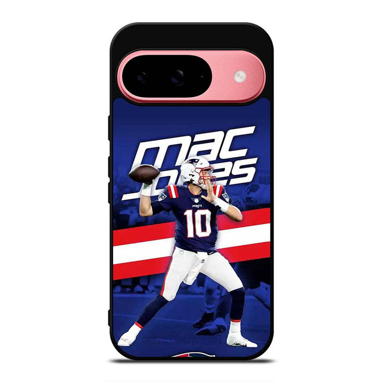 MAC JONES NEW ENGLAND PATRIOT FOOTBALL Google Pixel 9 Case Cover