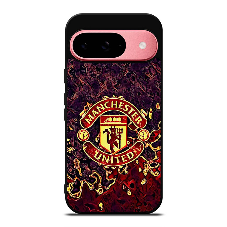 MANCHESTER UNITED LOGO FAN ART Google Pixel 9 Case Cover