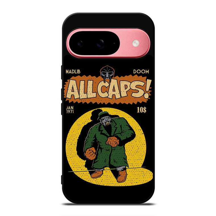 MF DOOM MADLIB ALL CAPS Google Pixel 9 Case Cover