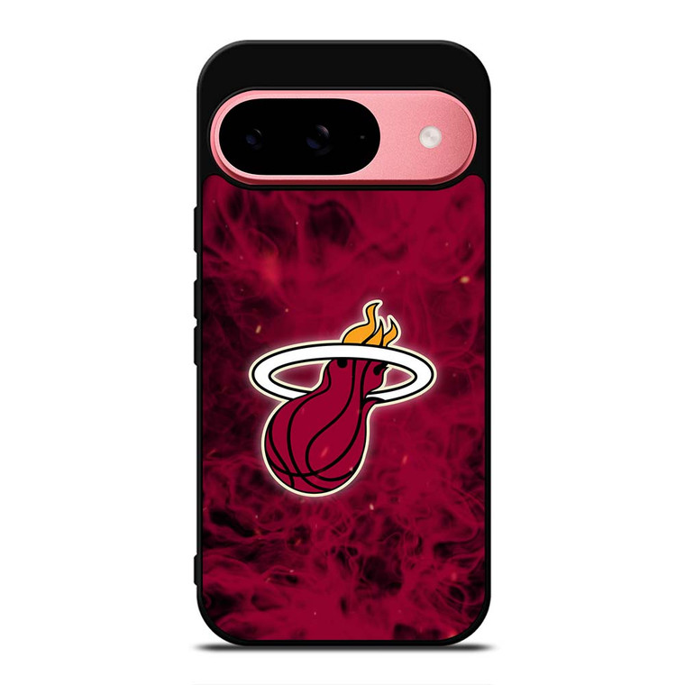 MIAMI HEAT BASKETBALL NBA FIRES Google Pixel 9 Case Cover