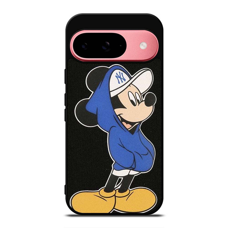 MICKEY MOUSE NEW YORK YANKEES CAP Google Pixel 9 Case Cover