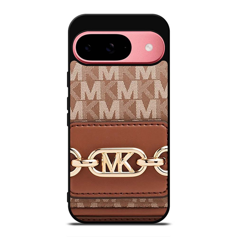 MK MICHAEL KORS LOGO BROWN BAG Google Pixel 9 Case Cover