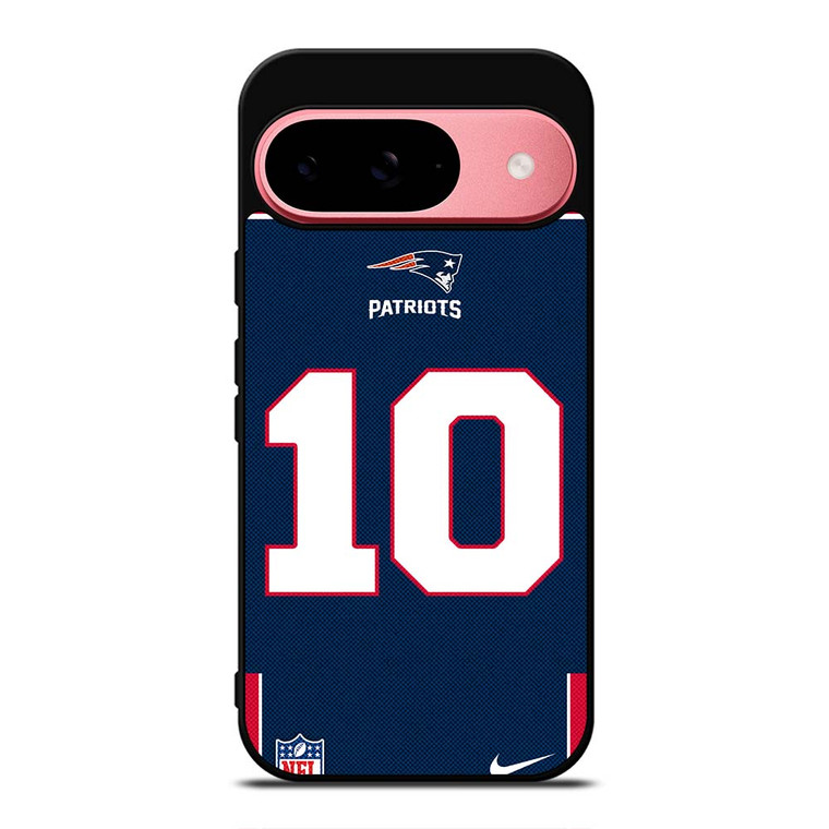 NEW ENGLAND PATROTS MAC JONES 10 NFL NIKE Google Pixel 9 Case Cover