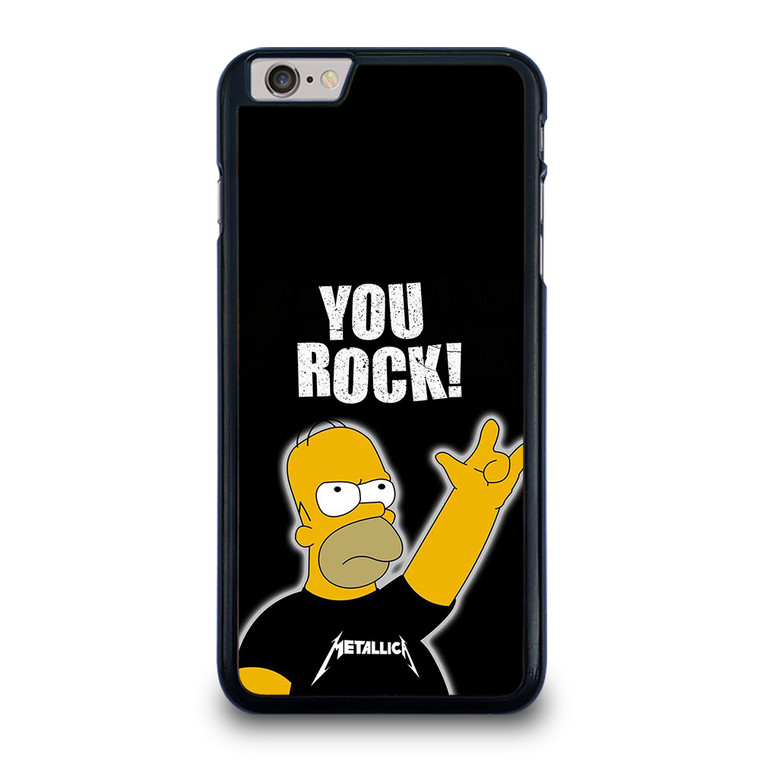 METALLICA ROCK HOMER SIMPSONS iPhone 6 / 6S Plus Case Cover
