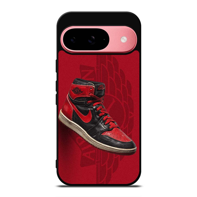 NIKE AIR JORDAN SHOES LOGO Google Pixel 9 Case Cover NIKE AIR JORDAN SHOES LOGO Google Pixel 9 Case Cover