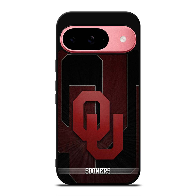 OKLAHOMA SOONERS FOOTBALL LOGO Google Pixel 9 Case Cover