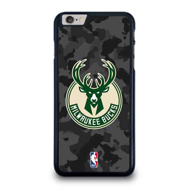 MILWAUKEE BUCKS BLACK CAMO iPhone 6 / 6S Plus Case Cover