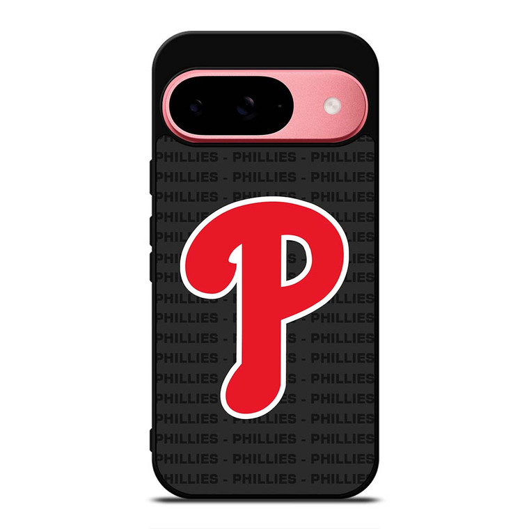 PHILADELPHIA PHILLIES BASEBALL BLACK Google Pixel 9 Case Cover