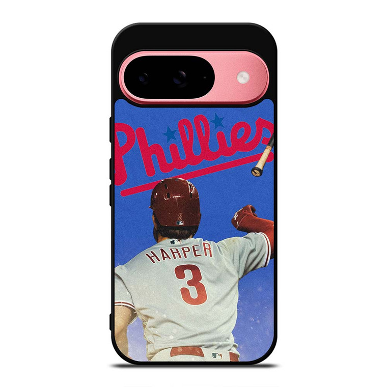PHILADELPHIA PHILLIES BRYCE HARPER Google Pixel 9 Case Cover