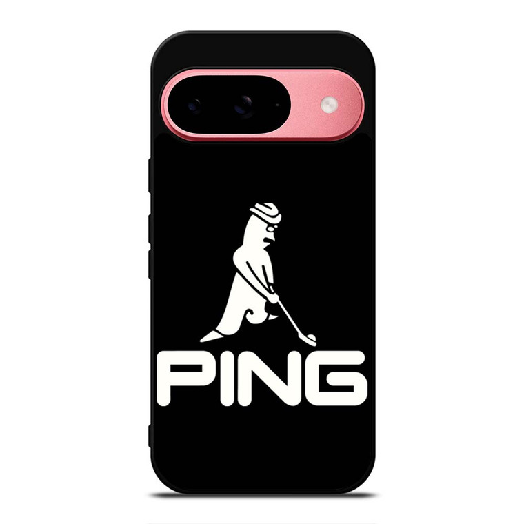 PING GOLF BLACK LOGO Google Pixel 9 Case Cover
