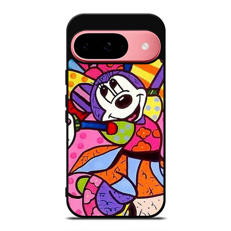 ROMERO BRITTO MINNIE MOUSE ART Google Pixel 9 Case Cover