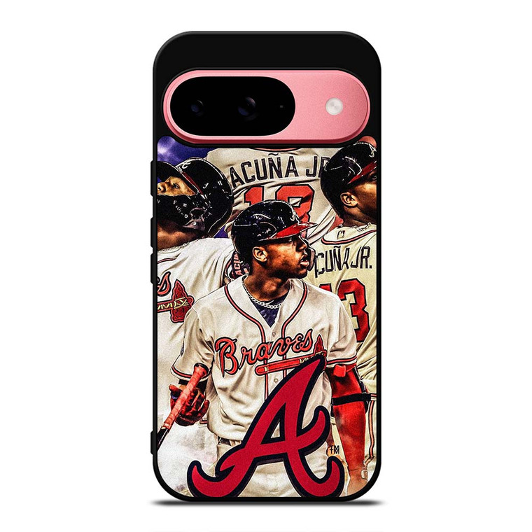 RONALD ACUNA JR ATLANTA BRAVES BASEBALL Google Pixel 9 Case Cover
