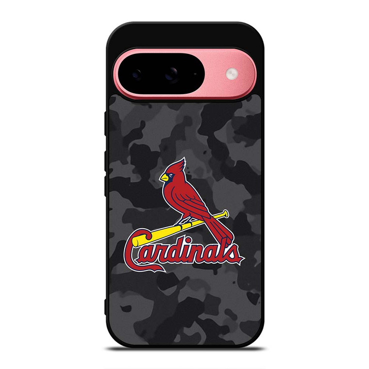 SAINT LOUIS CARDINALS BASEBALL BLACK CAMO Google Pixel 9 Case Cover