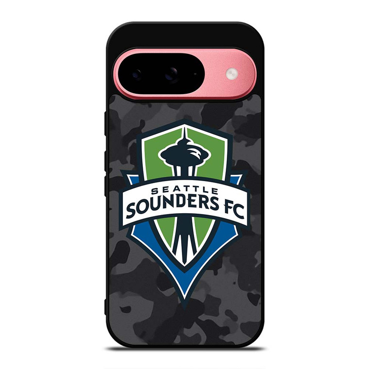 SEATTLE SOUNDERS FC MLS BLACK CAMO Google Pixel 9 Case Cover