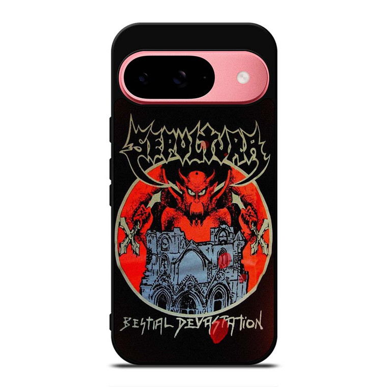 SEPULTURA BESTIAL DEVASTATION Google Pixel 9 Case Cover