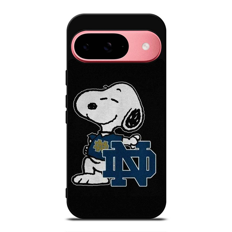 SNOOPY NOTRE DAME FIGHTING IRISH Google Pixel 9 Case Cover