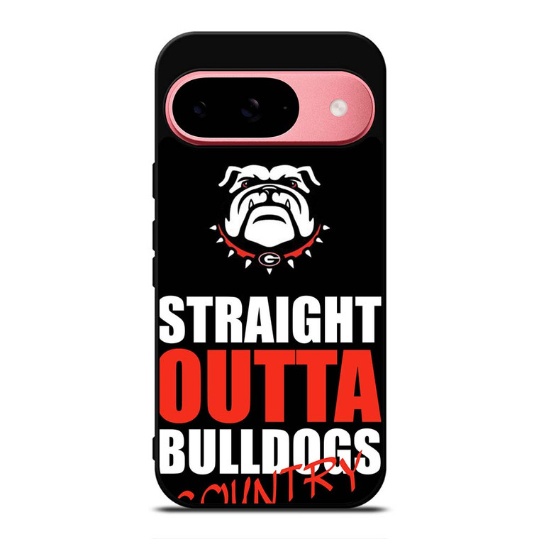 STRAIGHT OUTTA GEORGIA BULLDOGS Google Pixel 9 Case Cover