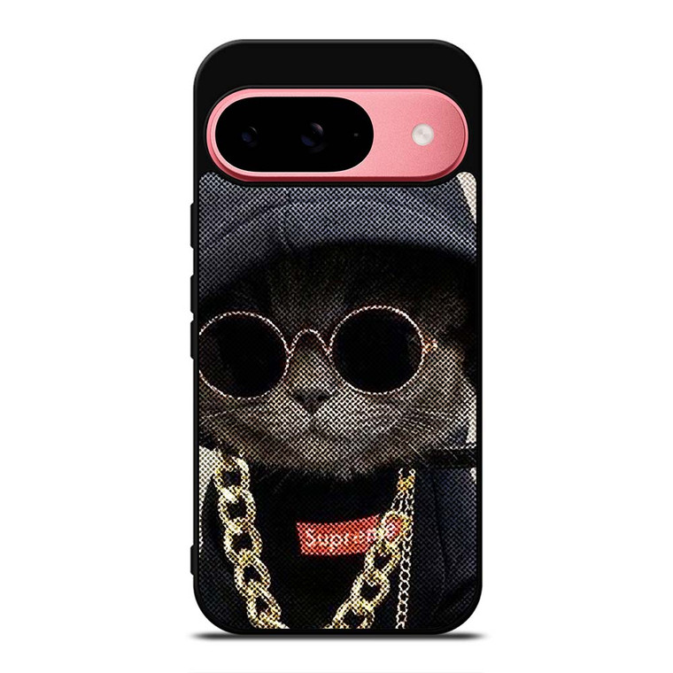 SUPREME SWAG CAT Google Pixel 9 Case Cover
