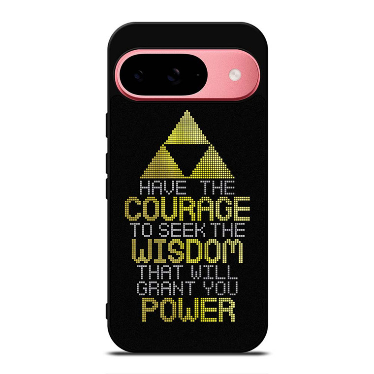 TRIFORCE ZELDA QUOTES Google Pixel 9 Case Cover