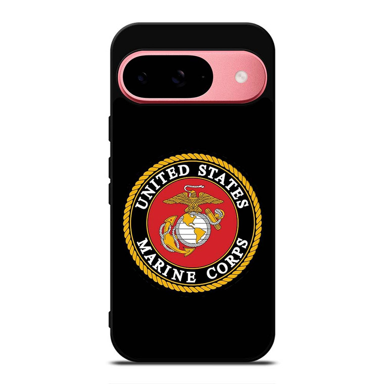UNITED STATES MARINE CORPS LOGO Google Pixel 9 Case Cover UNITED STATES MARINE CORPS LOGO Google Pixel 9 Case Cover
