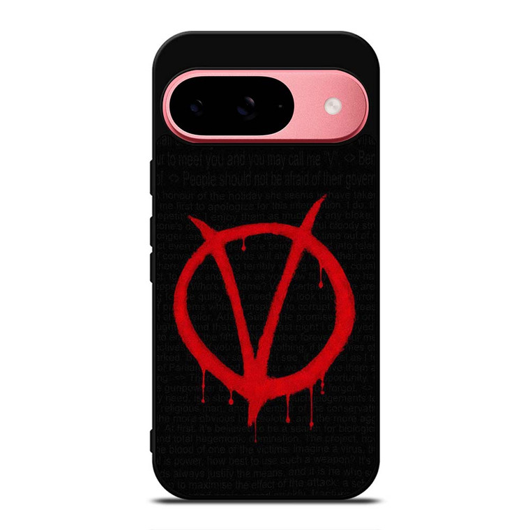 V FOR VENDETTA SYMBOL Google Pixel 9 Case Cover
