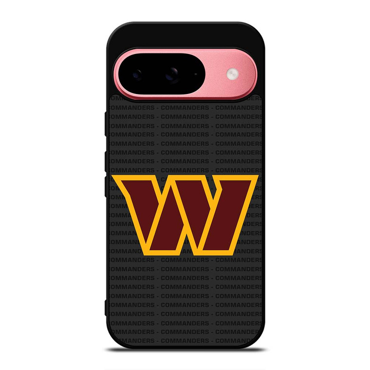 WASHINGTON COMMANDERS FOOTBALL TEXT Google Pixel 9 Case Cover
