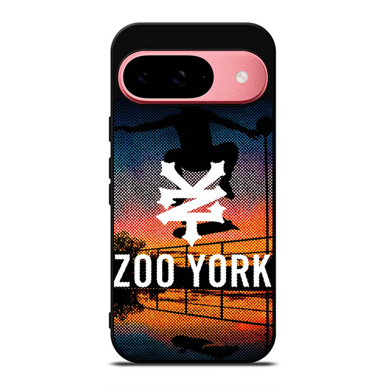 ZOO YORK SKATEBOARD SUNSET SKY Google Pixel 9 Case Cover