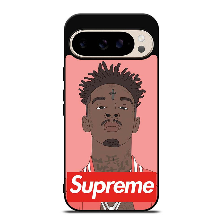 21 SAVAGE PINK SUPREME Google Pixel 9 Pro Case Cover