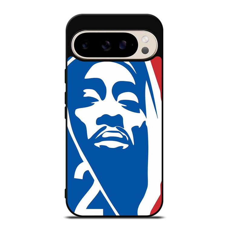 2PAC TUPAC SHAKUR NBA LOGO Google Pixel 9 Pro Case Cover