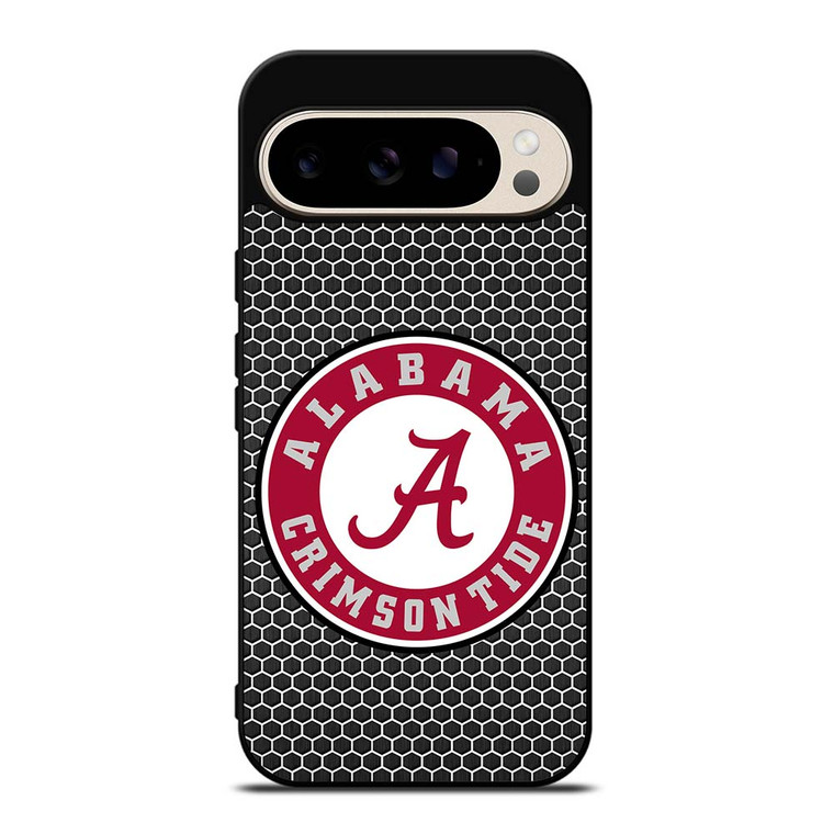 ALABAMA CRIMSON TIDE FOOTBALL METAL Google Pixel 9 Pro Case Cover