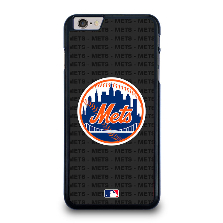 NEW YORK METS BASEBALL BLACK iPhone 6 / 6S Plus Case Cover