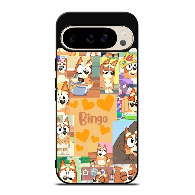 BLUEY BINGO CARTOON SERIES Google Pixel 9 Pro Case Cover BLUEY BINGO CARTOON SERIES Google Pixel 9 Pro Case Cover
