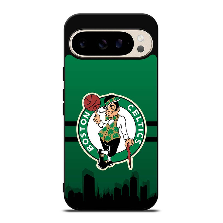 BOSTON CELTICS NBA SKYLINE Google Pixel 9 Pro Case Cover BOSTON CELTICS NBA SKYLINE Google Pixel 9 Pro Case Cover