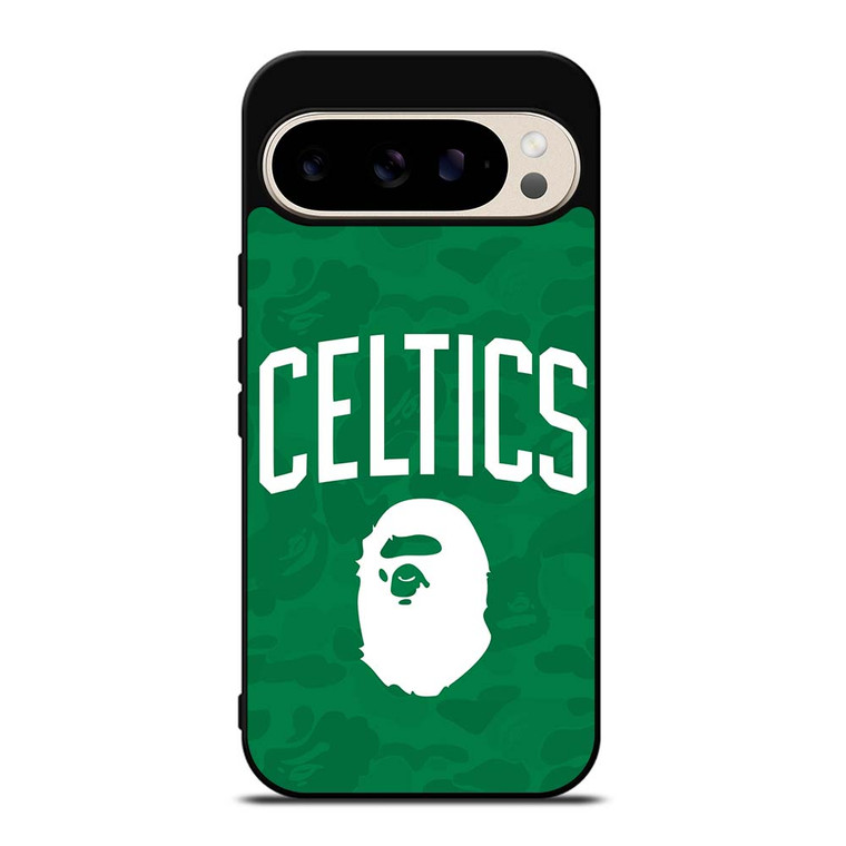 BOSTON CELTICS X BAPE CAMO Google Pixel 9 Pro Case Cover