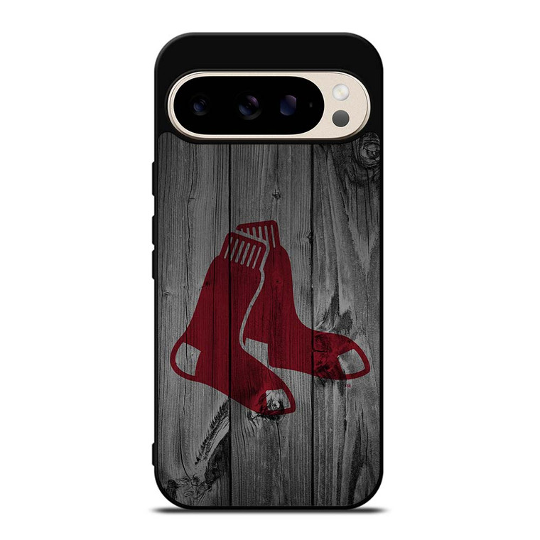 BOSTON RED SOX BASEBALL MLB WOOD LOGO Google Pixel 9 Pro Case Cover