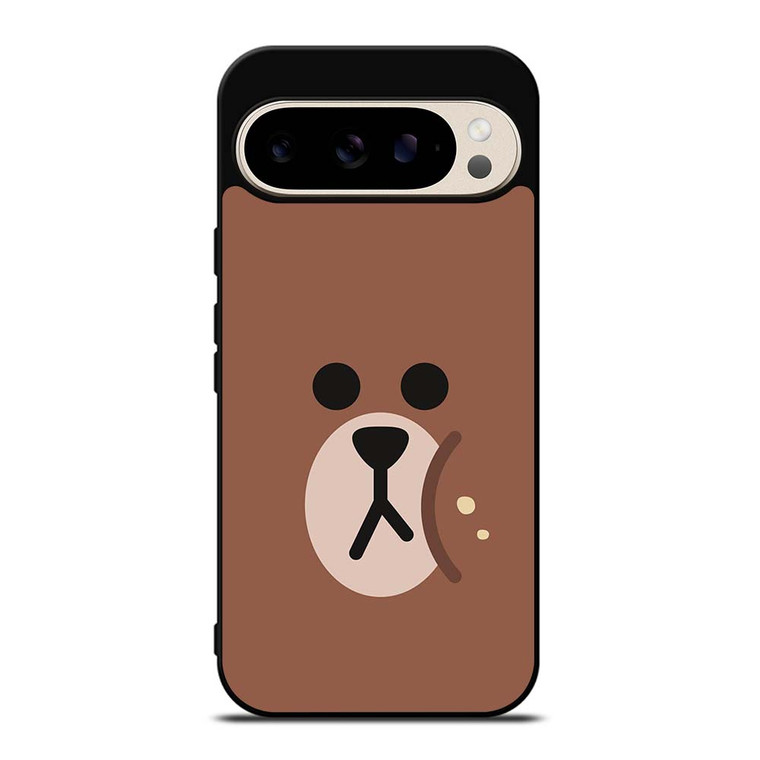 BROWN LINE FRIENDS Google Pixel 9 Pro Case Cover BROWN LINE FRIENDS Google Pixel 9 Pro Case Cover