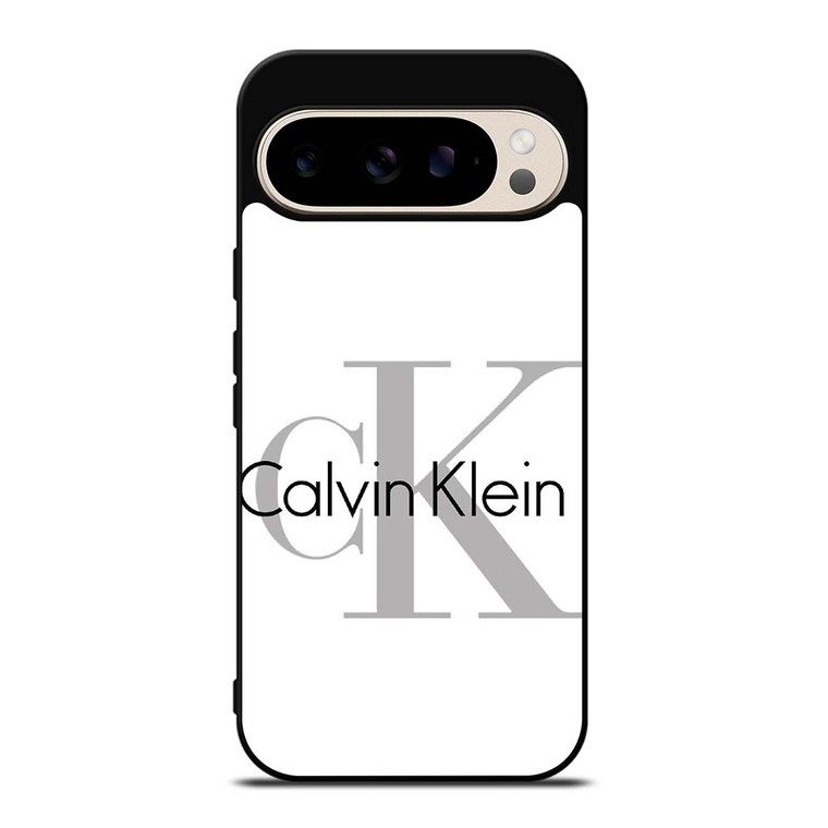 CALVIN KLEIN WHITE LOGO Google Pixel 9 Pro Case Cover