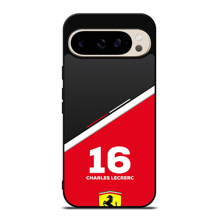 CHARLES LECLERC FERRARI FORMULA ONE F1 RACING 2 Google Pixel 9 Pro Case Cover