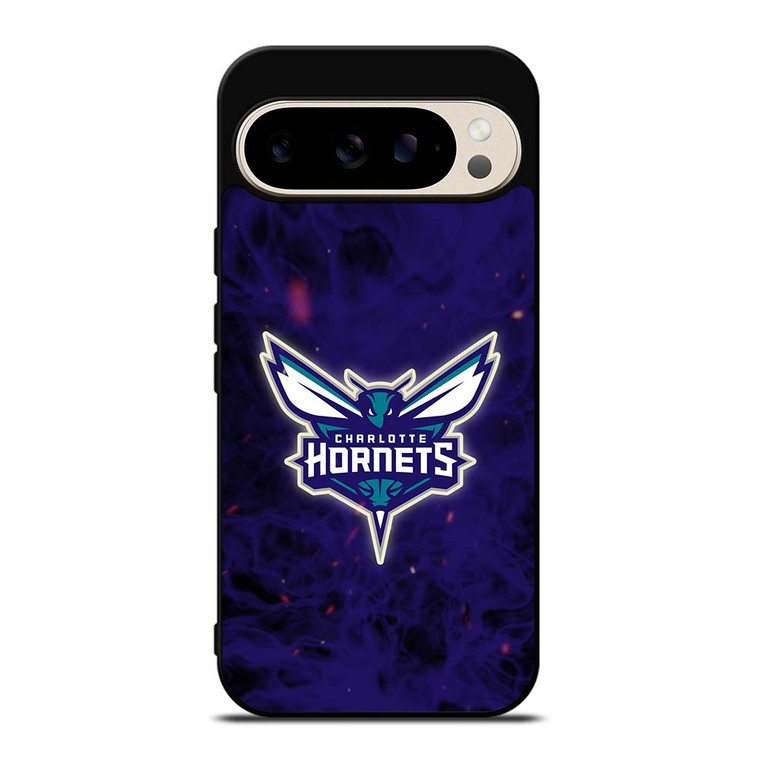 CHARLOTTE HORNETS BASKETBALL NBA FIRE Google Pixel 9 Pro Case Cover