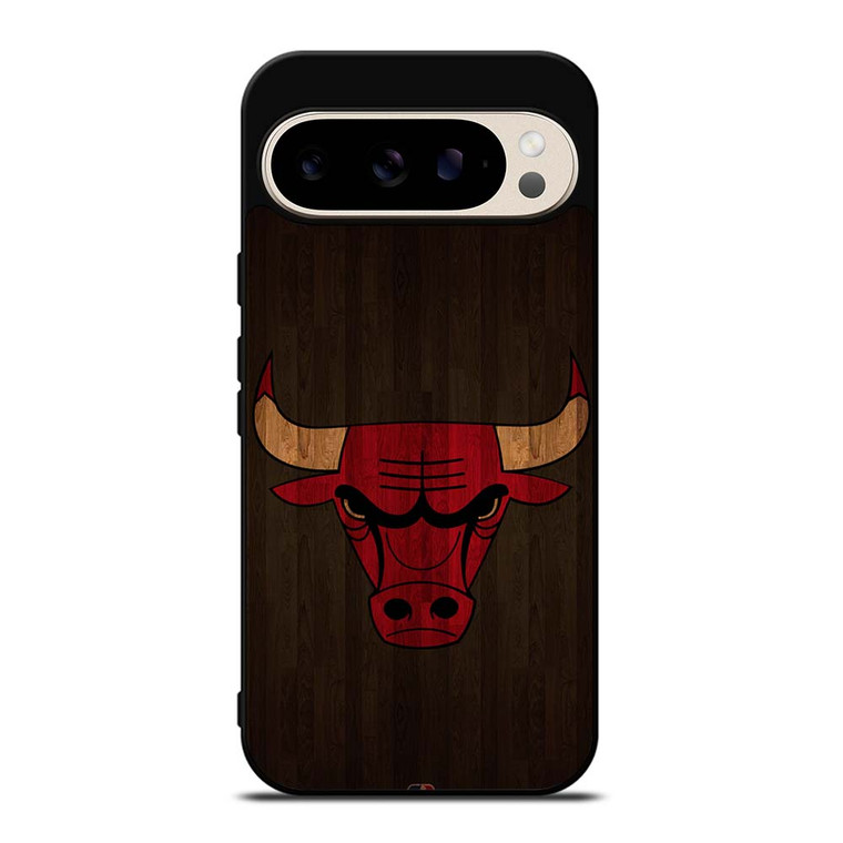 CHICAGO BULLS BASKETBALL COURT NBA Google Pixel 9 Pro Case Cover