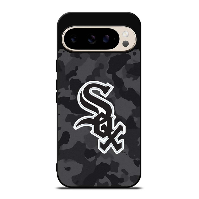 CHICAGO WHITE SOX BASEBALL BLACK CAMO Google Pixel 9 Pro Case Cover
