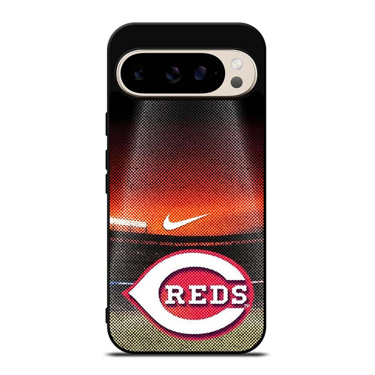 CINCINNATI RED MLB BASEBALL LOGO Google Pixel 9 Pro Case Cover