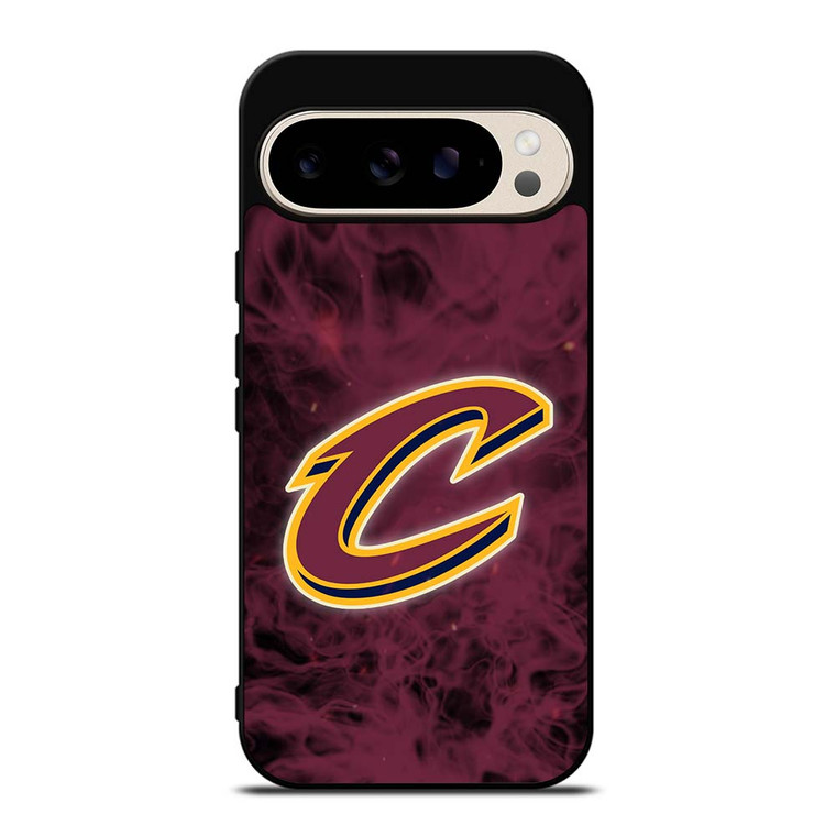 CLEVELAND CAVALIERS BASKETBALL NBA FIRE Google Pixel 9 Pro Case Cover