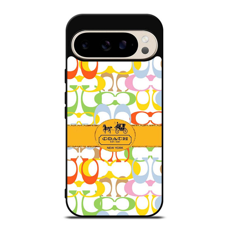 COACH NEW YORK LOGO LUXURY FASHION Google Pixel 9 Pro Case Cover