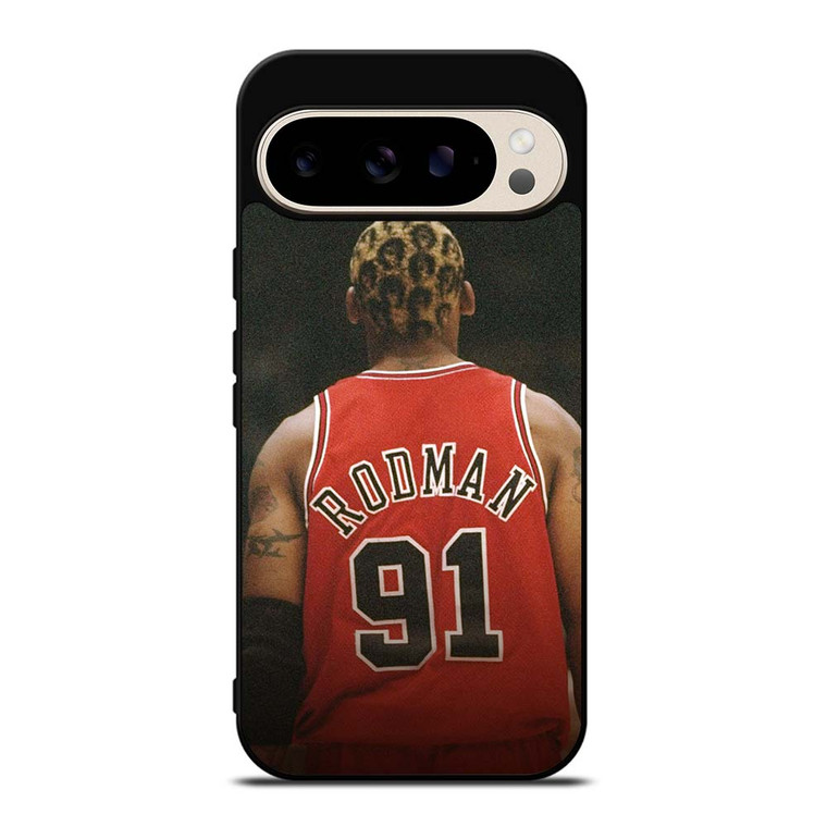 DENNIS RODMAN CHICAGO BULLS NBA 2 Google Pixel 9 Pro Case Cover